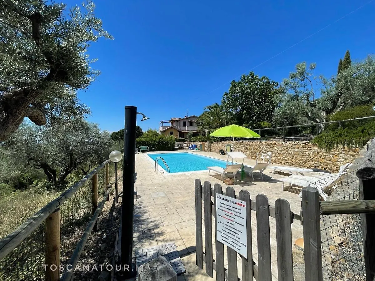 Casa Sophia, Piscina Con Vista Mare - Ingresso, Giardino, Barbecue E Parcheggio Privati By Toscanatour جوارديستالو 0*,  إيطاليا